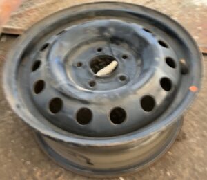 2010-13 SOUL 15x6 BLACK STEEL WHEEL (560-74700B)